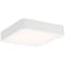 Access Lighting Granada, LED Flush Mount, White Finish, Acrylic Lens Acrylic 49981LEDD-WH/ACR - alternate 1